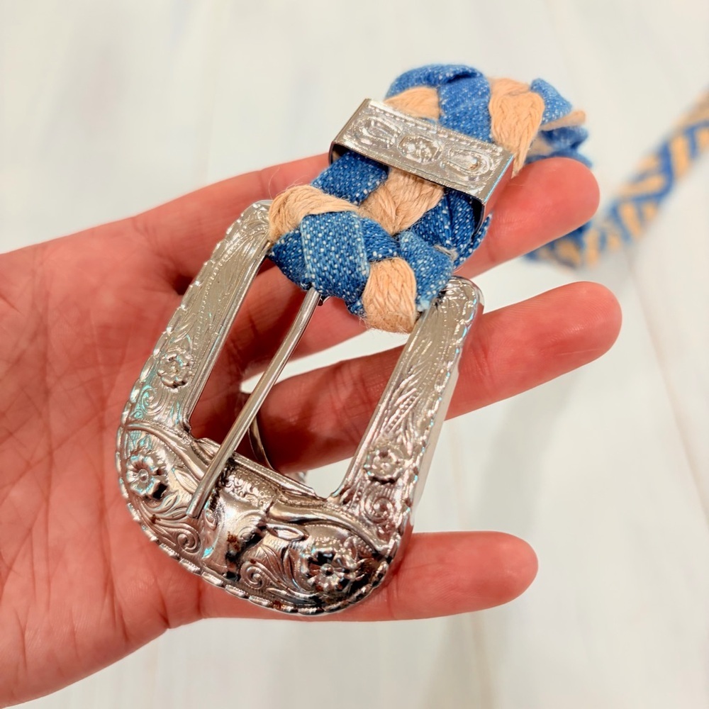 Sold Vintage Western Braided Belt
